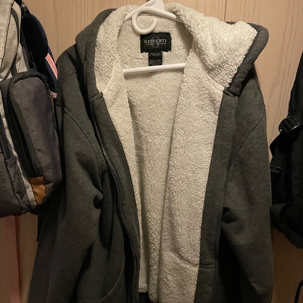Super Warm Fleece-Lined Hoody w/Pockets